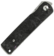 Reate Bushido Liner Lock Dark Matter Purple Folding Knife — Bohler M390 [REA156] — product view 5