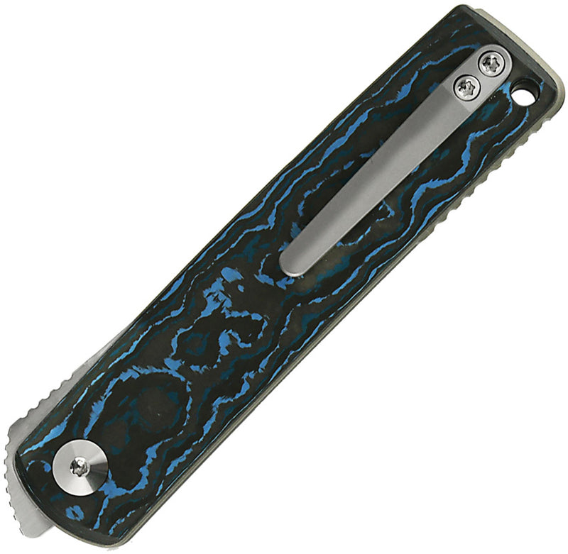 Reate Bushido Liner Lock Arc Storm Folding Knife — Bohler M390 [REA160] — product view 2