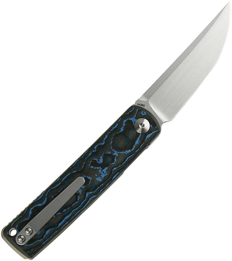 Reate Bushido Liner Lock Arc Storm Folding Knife — Bohler M390 [REA160] — product view 3