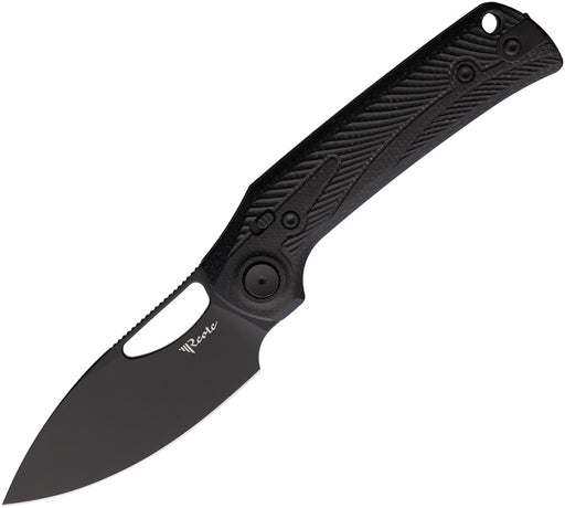 Reate PL-XE Pivot Lock Black Micarta PVD Folding Knife — Nitro V [REA168] — product view 1