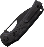 Reate PL-XE Pivot Lock Black Micarta PVD Folding Knife — Nitro V [REA168] — product view 2