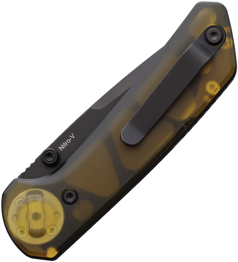 Reate PL-XT Pivot Lock Ultem PVD Folding Knife — Nitro V [REA178] — product view 2