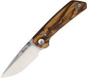Reate PL-XT Pivot Lock Olive Folding Knife — Nitro V [REA179] — product view 1