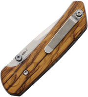 Reate PL-XT Pivot Lock Olive Folding Knife — Nitro V [REA179] — product view 2
