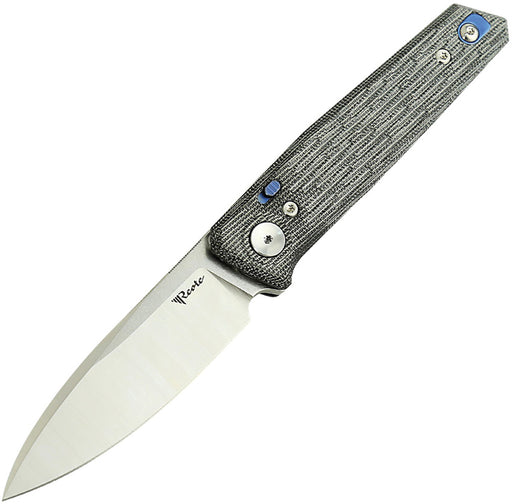 Reate PL-6 Pivot Lock Black Micarta Folding Knife — Nitro V [REA185] — product view 1