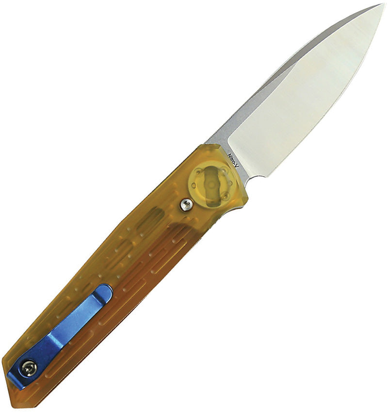 Reate PL-6 Pivot Lock Ultem Folding Knife — Nitro V [REA186] — product view 3