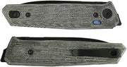 Reate PL-6 Pivot Lock Black Micarta Folding Knife — Nitro V [REA189] — product view 2