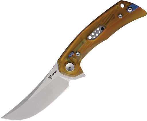 Reate PL-7 Pivot Lock Ultem Folding Knife — Nitro V [REA194] — product view 1