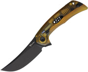Reate PL-7 Pivot Lock Ultem Folding Knife — Nitro V [REA198] — product view 1