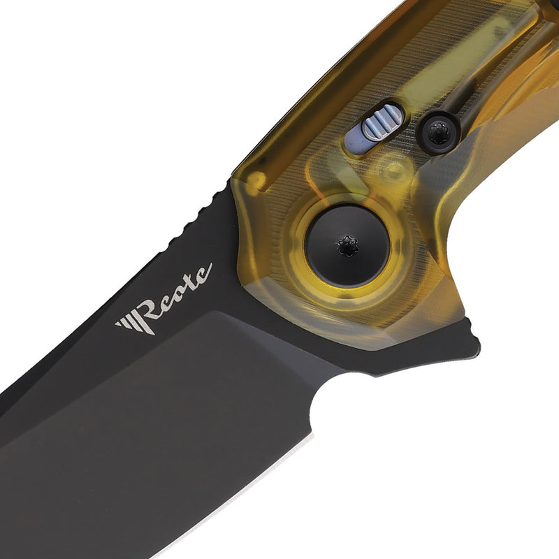 Reate PL-7 Pivot Lock Ultem Folding Knife — Nitro V [REA198] — product view 4