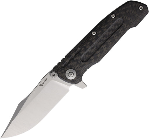 Reate 9D-V2 Frame Lock CF Folding Knife — 154CM [REA203] — product view 1