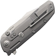 Reate 9D-V2 Frame Lock CF Folding Knife — 154CM [REA203] — product view 2