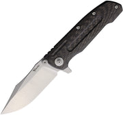 Reate 9D-V2 Frame Lock Black DLC Folding Knife — 154CM [REA204] — product view 1