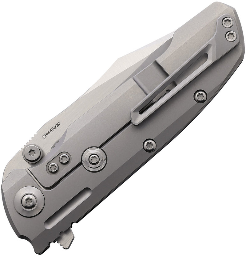 Reate 9D-V2 Frame Lock Black DLC Folding Knife — 154CM [REA204] — product view 2