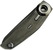 Reate VK Tron Detent Action Black DLC Folding Knife — Bohler M390 [REA217] — product view 3