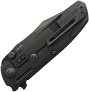 Reate 9DV2 Frame Lock Ti Black DLC Folding Knife — CPM-154 [REA224] — product view 2