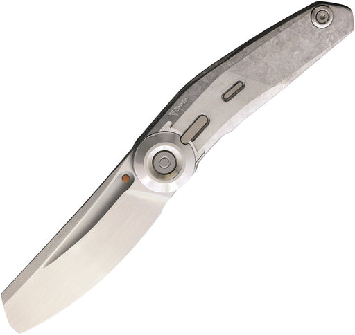 Reate VK-CLU Liner Lock Gray Folding Knife — Elmax [REA243] — product view 1