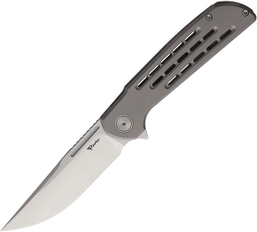 Reate Remedy Frame Lock Bead Blast Folding Knife — Elmax [REA248] — product view 1