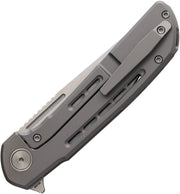 Reate Remedy Frame Lock Bead Blast Folding Knife — Elmax [REA248] — product view 2