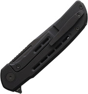 Reate Remedy Frame Lock Black Folding Knife — Elmax [REA250] — product view 2