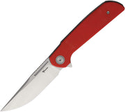 Reate Remedy Frame Lock Red Folding Knife — Elmax [REA255] — product view 1