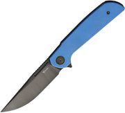 Reate Remedy Frame Lock Blue Folding Knife — Elmax [REA258] — product view 1