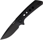 Reate PL-XF Pivot Lock Black Micarta PVD Folding Knife — Nitro V [REAPLXF12] — product view 1