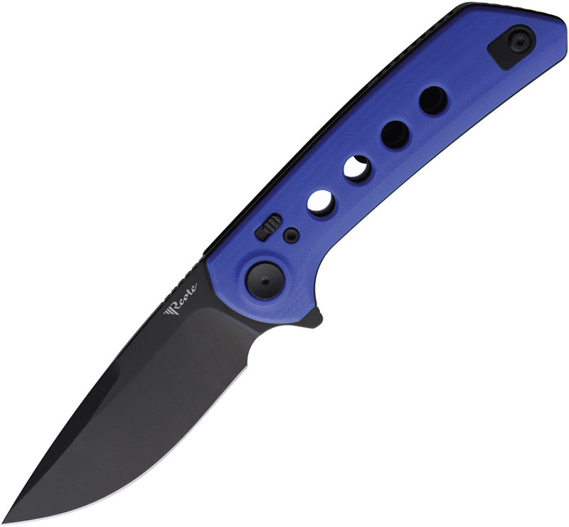 Reate PL-XF Pivot Lock Blue G10 PVD Folding Knife — Nitro V [REAPLXF14] — product view 1