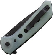 Reate PL-XF Pivot Lock Jd G10 PVD Folding Knife — Nitro V / Green [REAPLXF8] — product view 2