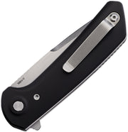 Reate PL-XF Pivot Lock Black Al Stonewash Folding Knife — Nitro V [REAPLXFA1] — product view 2
