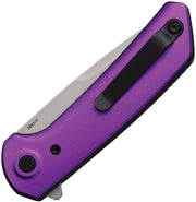 Reate PL-XF Pivot Lock Pur Stonewash Folding Knife — Nitro V / Purple [REAPLXFA5] — product view 2