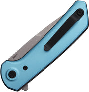 Reate PL-XF Pivot Lock Blue Stonewash Folding Knife — Nitro V [REAPLXFA8] — product view 2