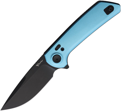Reate PL-XF Pivot Lock Blue PVD Folding Knife — Nitro V [REAPLXFA9] — product view 1