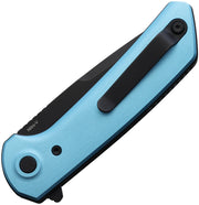 Reate PL-XF Pivot Lock Blue PVD Folding Knife — Nitro V [REAPLXFA9] — product view 2