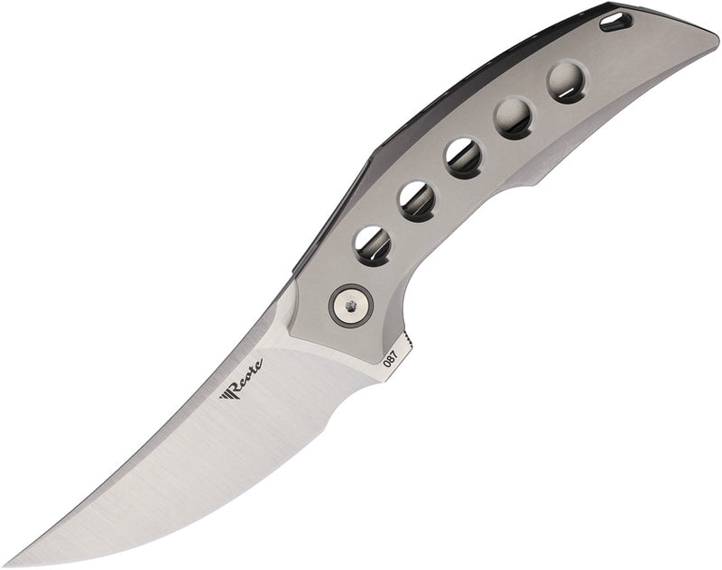 Reate Velocity Frame Lock Bead Blast Folding Knife — Elmax [REAVEL1] — product view 1