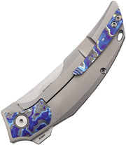 Reate Velocity Frame Lock Zircuti Folding Knife — Elmax [REAVEL5] — product view 2