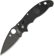 Spyderco Manix 2 Ball Bearing Lock (Black) (3.38" Black) [C101PBBK2]