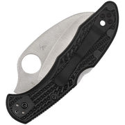 Spyderco Tasman Salt 2 Lockback (Black) (2.75" Satin) [C106SBK2] - Image 2