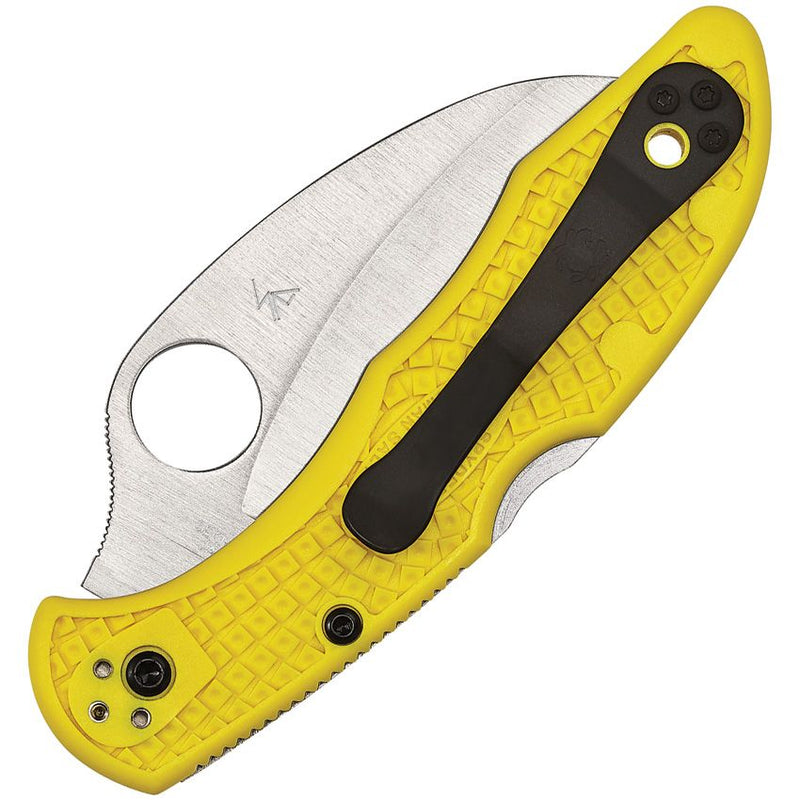 Spyderco Tasman Salt 2 Lockback (Red) (2.75" Satin) [C106SYL2] - Image 2