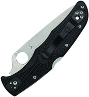 Spyderco Endura 4 Lockback Black (Black) (3.88" Satin) [C10FPSBKRD] - Image 2