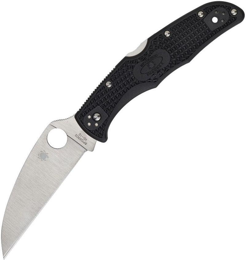 Spyderco Endura 4 Lockback (Black) (3.88" Satin) [C10FPWCBK]