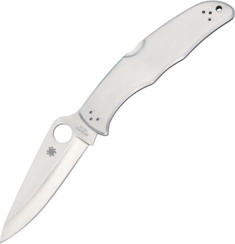 Spyderco Endura 4 Lockback (Stainless) (3.75" Satin) [C10P]