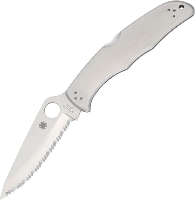 Spyderco Endura 4 Lockback (Stainless) (3.75" Satin) [C10S]