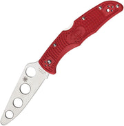 Spyderco Endura 4 Lockback Trainer (Red) (3.75" Satin) [C10TR]