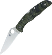 Spyderco Endura 4 Lockback (Green) (3.75" Satin) [C10ZFPGR]
