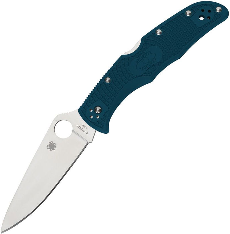 Spyderco Delica 4 Blue K390 (3" Satin)