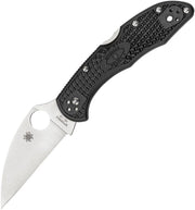 Spyderco Delica Black (3" Satin)