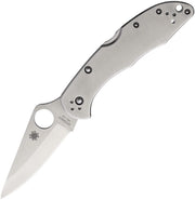 Spyderco Delica 4 Lockback (Stainless) (3" Satin) [C11P]