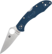 Spyderco Delica 4 Lockback Cobalt (Blue) (2.9" Satin) [C11PCBL]