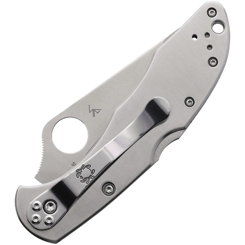 Spyderco Delica 4 Lockback (Stainless) (3" Satin) [C11PS] - Image 2